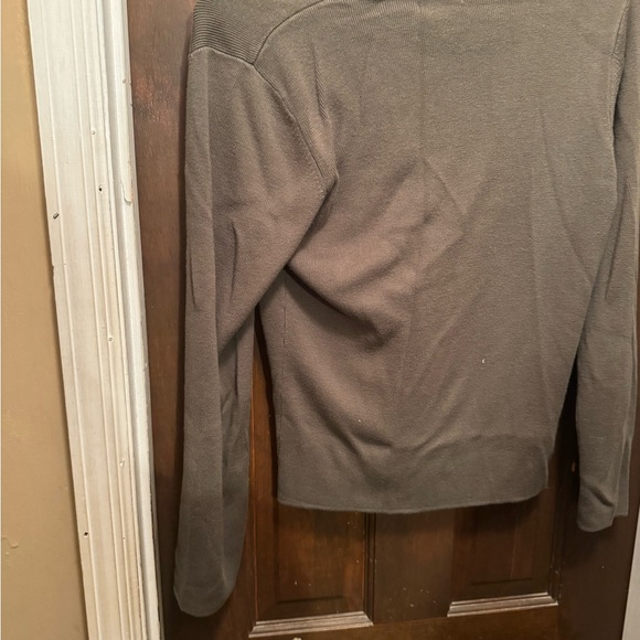 Women’s Medium Erik Spencer Green Button Down Long Sleeve Cardigan - Picture 6 of 9